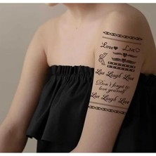 Gigi Giyim Minimal Geçici Vücut Dövmesi