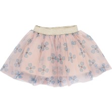Mimbo Kids Kız Çocuk Baby Rose Baskılı Tütü Etek ve Hırka 3'lü Takım