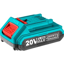 Total Lı-Ion 20V 2.0 Ah Batarya