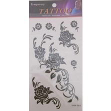 Gigi Giyim Gül Desenli Çoklu Geçici Dövme