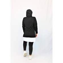 Fahrettin Moda 2580 Kapüşonlu Sweat Tunik