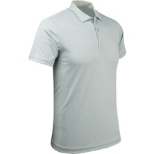Çizgi Triko Erkek Polo Yaka Düğmeli Tişört Regular Kalıp