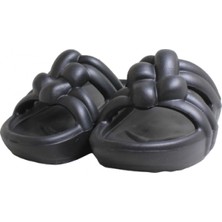 Akınalbella bella E432  Suya Dayanıklı Yüksel Taban Kadın Terlik