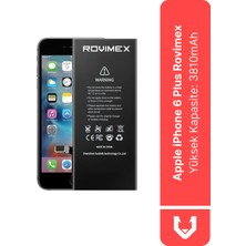 Rovimex Iphone 6 Plus Yüksek Kapasite Batarya Pil - 3800 mAh