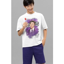 Fuddy Moda Bts Rm Baskılı T-Shirt, Unisex K-Pop Baskılı Tişört