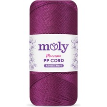 Moly Pp Cord Polyester Makrome No:4 1,4mm 160-MÜRDÜM Örgü Ipi 200 Gram