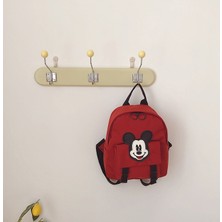 Muchen Çocuk Mickey Sırt Çantası Kadın Sevimli Karikatür Hafif Anaokulu Okul Çantası Moda Mini Erkek Bebek Küçük Sırt Çantası (Yurt Dışından)