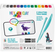 Hey Clay Hava ile Kuruyan Kil (15'li Kutu) - Mega Dinozorlar