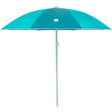 Decathlon Plaj Şemsiyesi - SPF50+ - 2 Kişilik - Mavi/Yeşil - Paruv 160