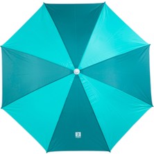 Decathlon Plaj Şemsiyesi - SPF50+ - 2 Kişilik - Mavi/Yeşil - Paruv 160