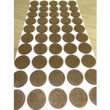 Fortuno Mobilya Keçesi 50LI 20MM Çapında Mobilyalar,aksesuarlar,bilgisayar Ekipmanları Vb. Uygun Kaydırmaz