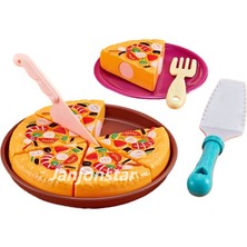 Janjon Star Kız ve Erkek Çocuklar Için Oyun Evi Oyuncak Mutfak Oyuncak Seti Pizza (Yurt Dışından)