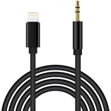 Madeg Apple IPhone 100 cm Lightning To 3.5 mm Jack Aux Stereo Dönüştürücü Çevirici Kablo