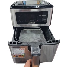 Populer Arnıca GH22230 Airfryer Sıcak Hava Fritözü Yağ Sıçramasını Önleyen Tel Kafes - 304 Çelik