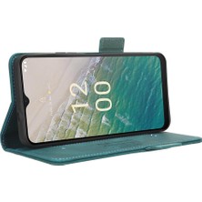 SZY Mall Nokia C32 Deri Folio Flip Case Için Kılıf Tam Koruma Koruyucu (Yurt Dışından)