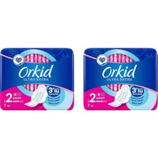 Orkid Ped Ultra Tekli Uzun 7'Li X 2 Adet