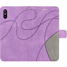 SZY Mall Xiaomi Redmi 9A Için Kılıf Pu Deri Kart Yuvası Standı ile Folio Kılıf Çevirin (Yurt Dışından)