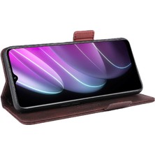 SZY Mall Realme V30/V30T 5g Deri Folio Flip Case Koruyucu Kapak Tam (Yurt Dışından)