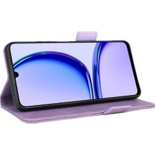 SZY Mall Kart Tutucu Kickstand ile Realme C53 4g Deri Folio Flip Case Için Kılıf (Yurt Dışından)