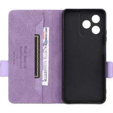 SZY Mall Kart Tutucu Kickstand ile Realme C53 4g Deri Folio Flip Case Için Kılıf (Yurt Dışından)