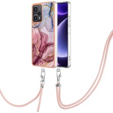 SZY Mall Xiaomi Poco F5 5g Kapak Yumuşak Tpu Tampon Mermer Ayrılabilir Kayış (Yurt Dışından)