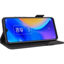 SZY Mall Tcl 20SE Kart Ekleme Deri Için Kılıf Folio Flip Case Tam Koruma (Yurt Dışından)