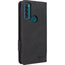 SZY Mall Tcl 20SE Kart Ekleme Deri Için Kılıf Folio Flip Case Tam Koruma (Yurt Dışından)