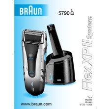 Braun 5790 Flex Xp Iı System Tıraş Makinesi Gümüş/siyah