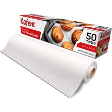 Kafem Yağlı Pişirme Kağıdı 37cm x 50M x 4 Paket