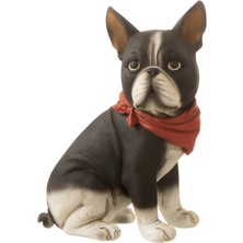 Laromita Decoration Bulldog Obje Siyah / S