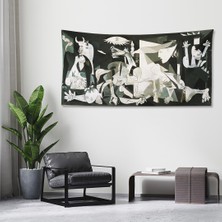 Wallhang Guernica, Pablo Picasso Duvar ÖRTÜSÜ-150X75 cm