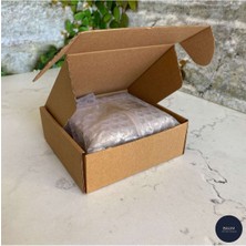 Baum Atelier Jungle, Vahşi Hayvanlar ve Orman Temalı Doğal Taş Traverten Bardak Altlığı 4 Lü Set