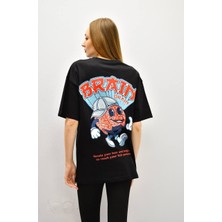 Brain Baskı T-Shirt