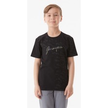 FullaModa Yazı Baskılı Erkek Çocuk Tişört