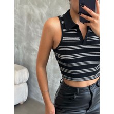 Clover Secret Polo Yaka Crop