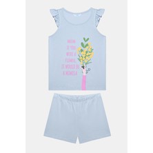 Penti Kız Çocuk Mimosa Pamuklu Çok Renkli Pijama Takımı