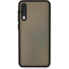 Newface Samsung Galaxy A50S Kılıf Montreal Silikon Kapak - Siyah 24051