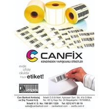 Canfix A4 Lazer Etiket (210MM x 148,5MM)