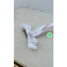 glam Charlotte Saten Fiyonk Kurdele