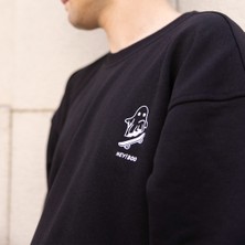 Rascape Siyah Boo Sweatshirt