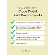 Clooe Doğal Selülit ve Çatlak Giderici Krem (250ml) - Bitkisel İçerikli, Zayıflama İçin Etkili