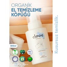 Clooe Organik El Temizleme Köpüğü (300ml) - Çocuk & Yetişkin - Yaban Mersini, Aloe Vera, Meyan Kökü