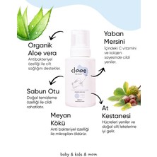 Clooe Organik El Temizleme Köpüğü (300ml) - Çocuk & Yetişkin - Yaban Mersini, Aloe Vera, Meyan Kökü