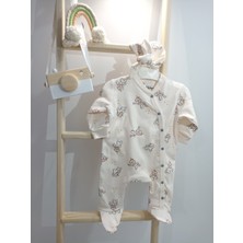 Baby Jojobu Kız Bebek Unicorn Tulum (Bandanalı)