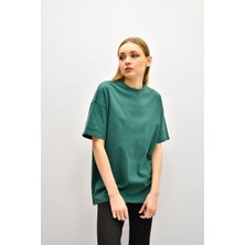 Unisex Zümrüt Basic T-Shirt