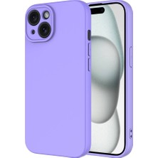 Voyo Apple iPhone 15 Renkli Silikon Kapak Kılıf Soft