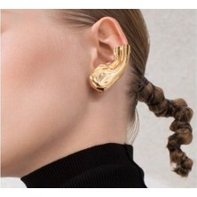 Yengec Tokaa Gold Knight Earcuff