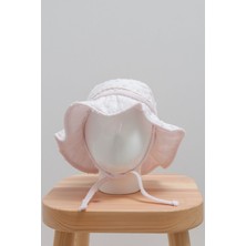 Caramell Cotton Garden Summer Collection %100 Pamuk Müslin Kız Çocuk Şapka