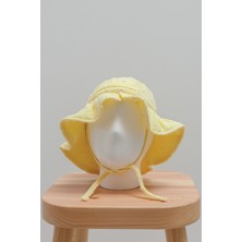 Caramell Cotton Garden Summer Collection %100 Pamuk Müslin Kız Çocuk Şapka