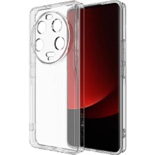 Wowacs Xiaomi Mi 13 Ultra ile Uyumlu Kılıf Şeffaf Kamera Korumalı Esnek Silikon Telefon Kılıfı Kapak